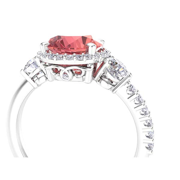 Pad Sapphire Ring WG Standing