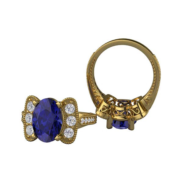 Reichgott Tanzanite Ring