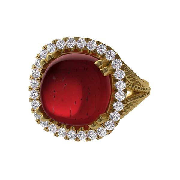 Rubellite Cab Ring