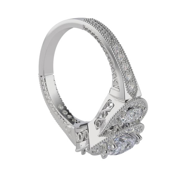 Sencindiver 3-Stone Halo V2