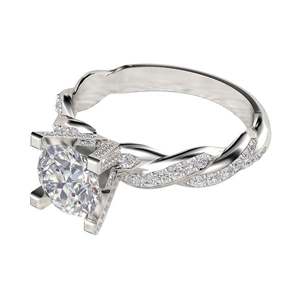 Twist Shank Solitaire V3