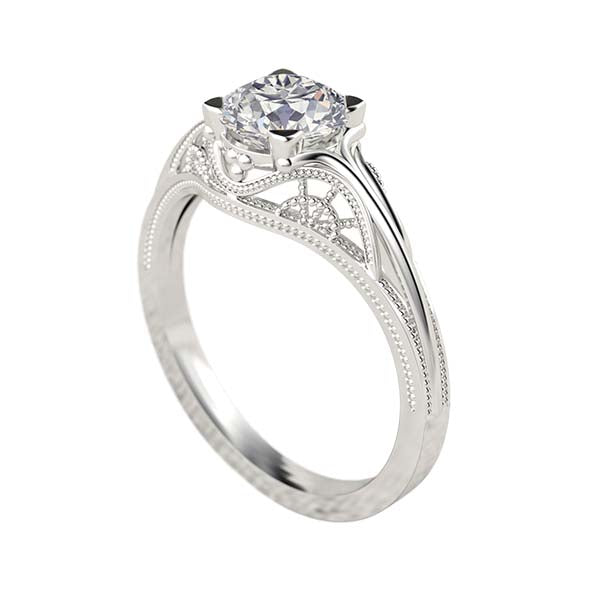 Vintage Filigree Ring V0